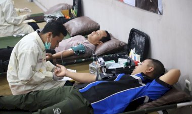 Polres-Mojokerto-Gelar-Aksi-Donor-Darah-Peringati-HUT-Humas-Polri-ke-72