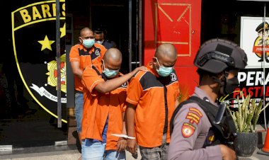 Polres-Tanjungperak-Amankan-Komplotan-Pelaku-Pemerasan-Mengaku-Anggota-Polisi