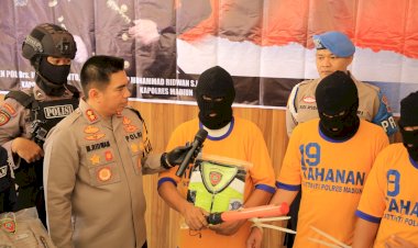 Polres-Madiun-Berhasil-Ungkap-Kasus-Perampokan-Truk-Rokok,-Tiga-Tersangka-Diamankan