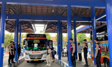 Antisipasi-Arus-Balik-Mudik-Kedua-Polres-Kediri-Tingkatkan-Patroli-Rutin-Obyek-Vital