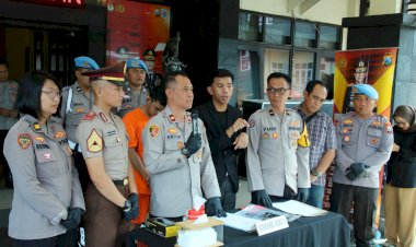 Polresta-Malang-Kota-Berhasil-Amankan-Tersangka-Pencuri-Motor-Milik-Polisi