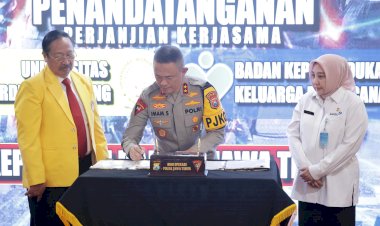Polda-Jatim-Tandatangani-MoU-dengan-BKKBN-dan-Unidha-Cegah-Stunting-Wujudkan-Generasi-Unggul