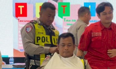 Jelang-Nataru-Polrestabes-Surabaya-Gelar-Pelatihan-Pertolongan-Pertama-Gawat-Darurat