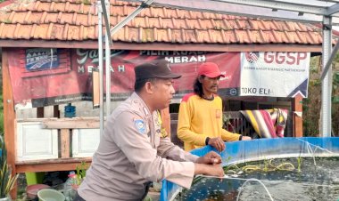 POLRESTA-SIDOARJO-|-Polisi-dan-Petani-di-Sedati-Wujudkan-Ketahanan-Pangan-Lewat-Budidaya-Ikan-Lele