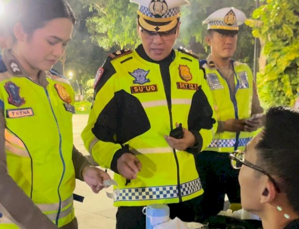 Polisi Gelar Razia Pengemudi Usai Pesta Halloween di Surabaya, Antisipasi Laka Lantas