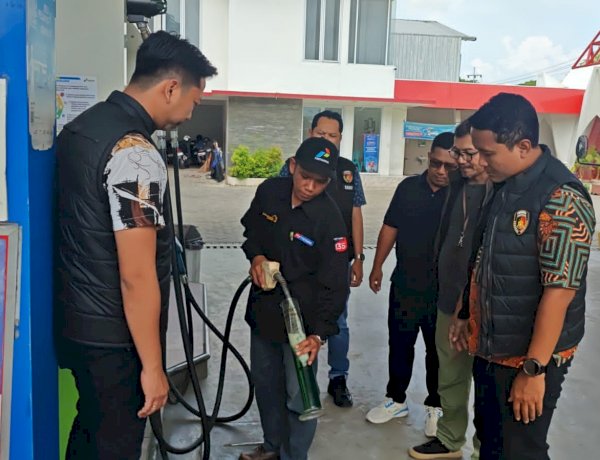 Polisi Bersama Pemkab Ponorogo Sidak Sejumlah SPBU Cek BBM Pertalite