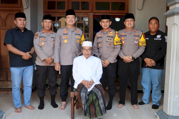 Cooling System Pilkada 2024, Kapolres Tulungagung Silaturahmi ke Ponpes Al Hikmah Melathen
