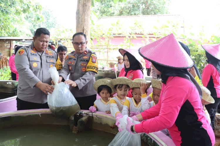Pekarangan Pangan Lestari Polres Pamekasan Wujudkan Ketahanan Pangan Nasional