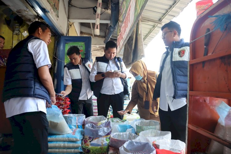 Satgas Pangan Polresta Sidoarjo Turun Ke Pasar, Pastikan Ketersediaan Bahan Pokok Aman
