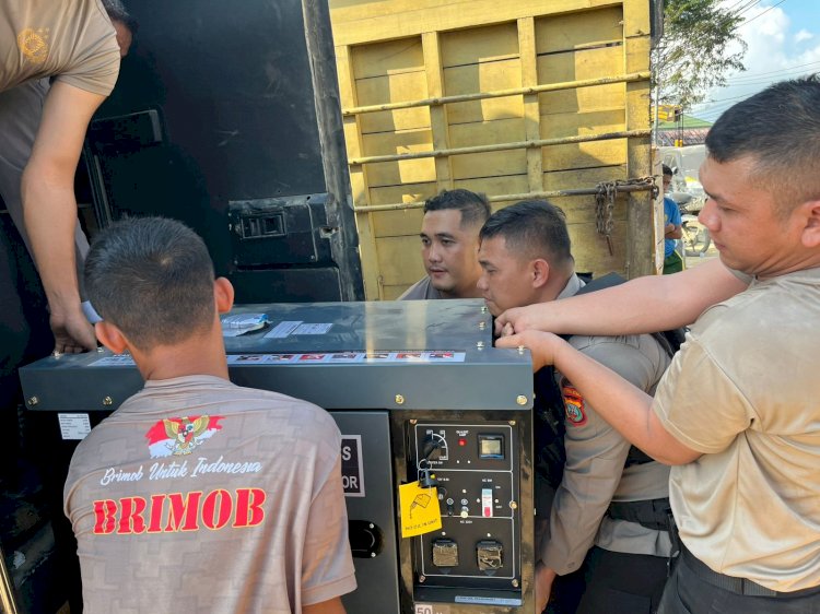 Bantuan Logistik Kapolri untuk Polres Aceh Tamiang Tiba, Pastikan Pelayanan Kepolisian Segera Pulih